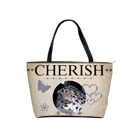Cherish Classic Shoulder Handbag By Lil Front