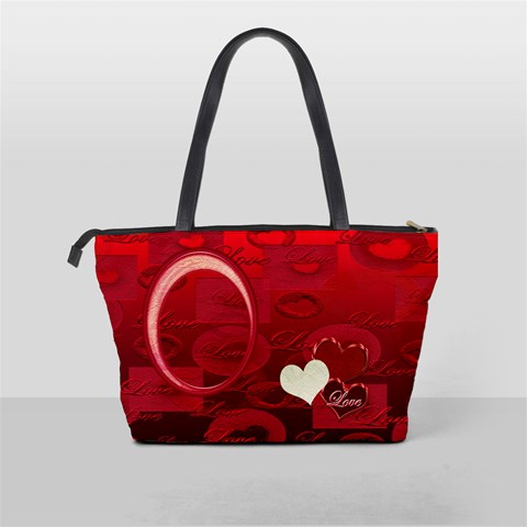 Love Red Classic Shoulder Bag By Ellan Back