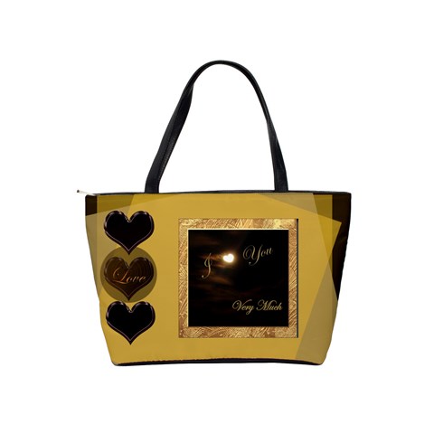 I Heart You Love Classic Shoulder Bag By Ellan Back