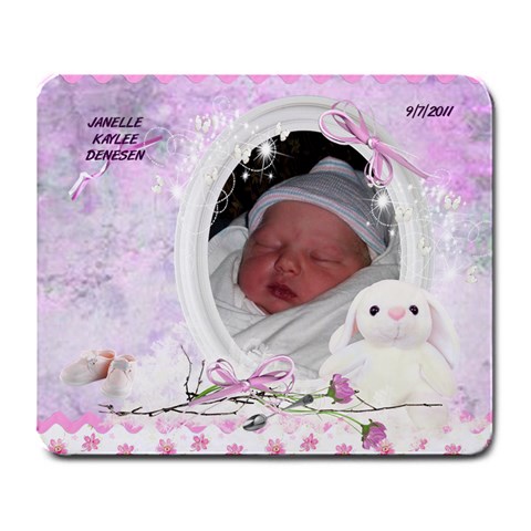 Janelle Mouse Pad By Cindy Front