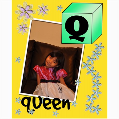 Alphabets Photos4 By Jes 10 x8  Print - 2