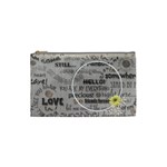 love - cosmetic bag - small - Cosmetic Bag (Small)
