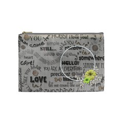 love - cosmetic bag - medium - Cosmetic Bag (Medium)