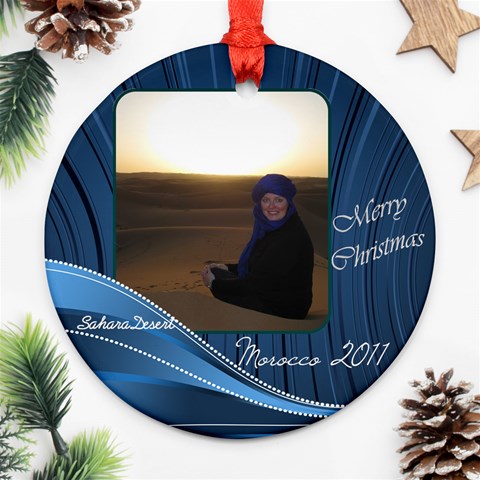 Morocco Ornament By Allyson Mcginnis Front