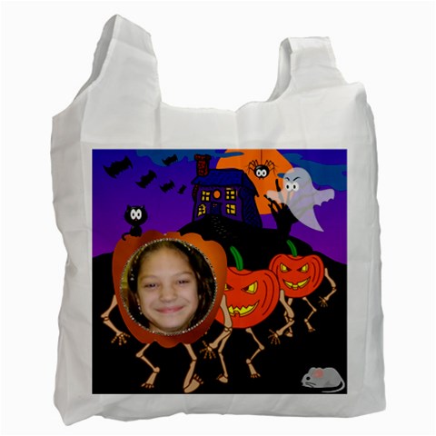 Marching Jackolatern Trick Or Treat Bag By Kimmy Front