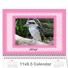 Debbie - Wall Calendar 11  x 8.5  (12-Months)