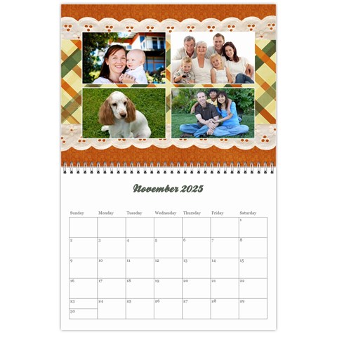 Floral Calendar Nov 2025