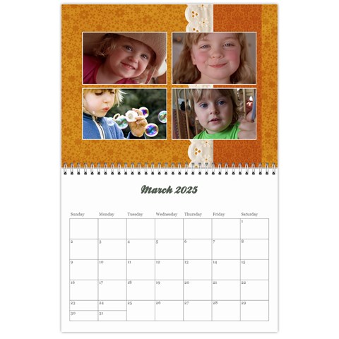 Floral Calendar Mar 2025