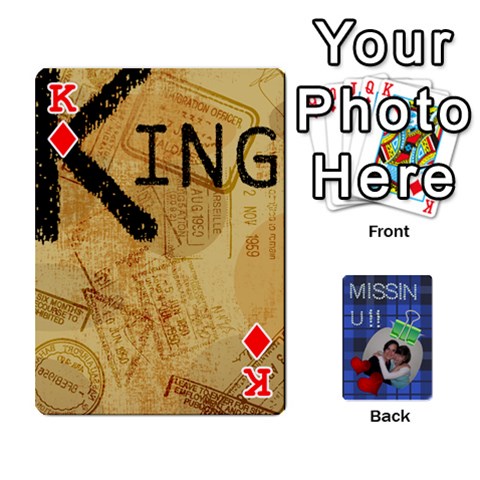 King Tzip Cards By Esti Kaufman Front - DiamondK