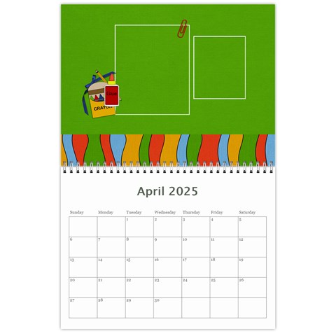 Calendar: Back To School (any Year) By Jennyl Apr 2025