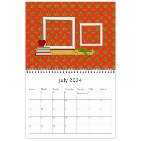 Calendar: Back To School (any Year) By Jennyl Jul 2024