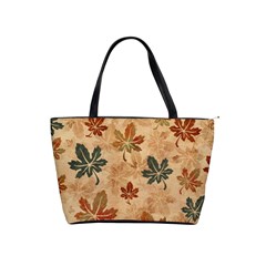 faded autumn leaves shoulder bag - Classic Shoulder Handbag