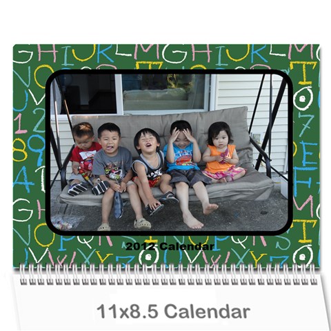 2012 Calendar Friends By Rose Cover