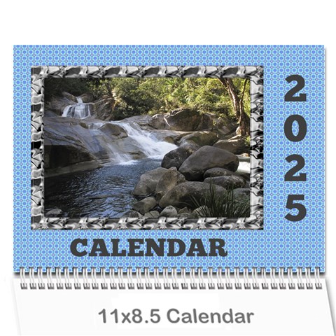 Scenic 2024 (any Year) Calendar By Deborah Cover