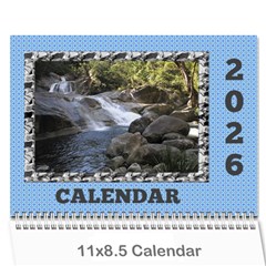 Scenic 2024 (any Year) Calendar - Wall Calendar 11  x 8.5  (12-Months)