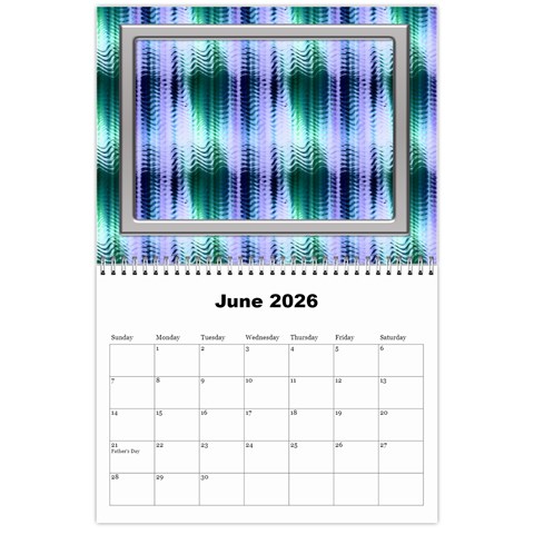 Scenic 2026 (any Year) Calendar By Deborah Jun 2026