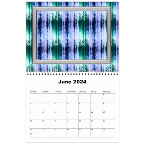Scenic 2024 (any Year) Calendar By Deborah Jun 2024