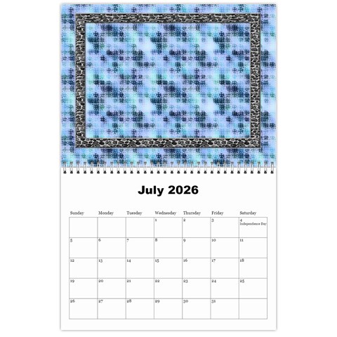 Scenic 2026 (any Year) Calendar By Deborah Jul 2026
