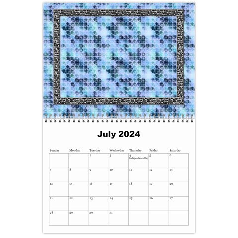 Scenic 2024 (any Year) Calendar By Deborah Jul 2024