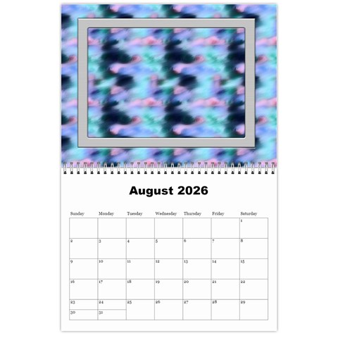 Scenic 2026 (any Year) Calendar By Deborah Aug 2026