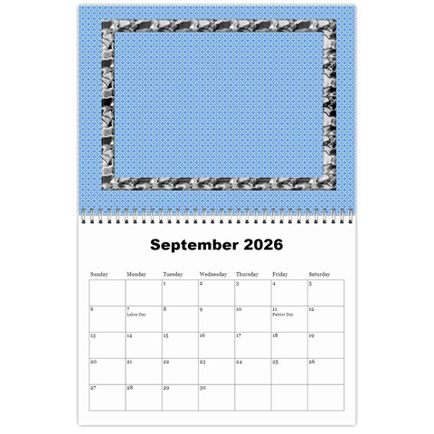 Scenic 2026 (any Year) Calendar By Deborah Sep 2026