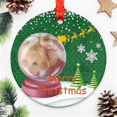 merry christmas - Ornament (Round)