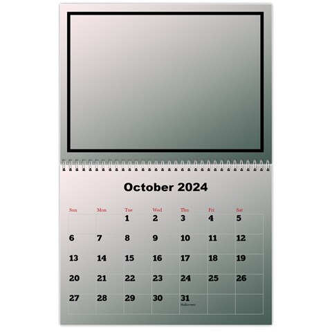 Classic 2024 Calendar (large Numbers) By Deborah Oct 2024