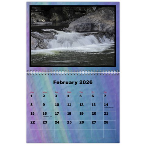 Classic 2026 Calendar (large Numbers) By Deborah Feb 2026