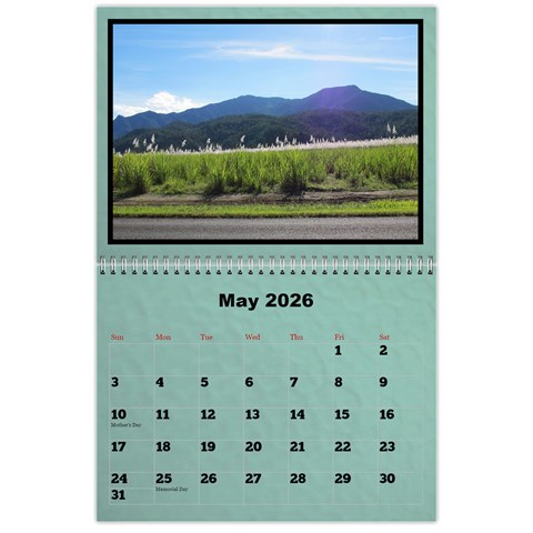 Classic 2026 Calendar (large Numbers) By Deborah May 2026