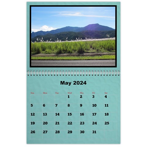 Classic 2024 Calendar (large Numbers) By Deborah May 2024