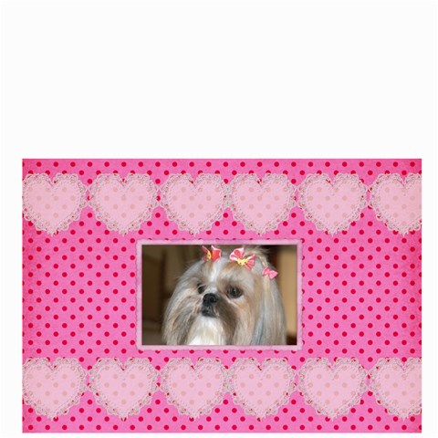Pink Hearts Bucket Bag By Deborah Front