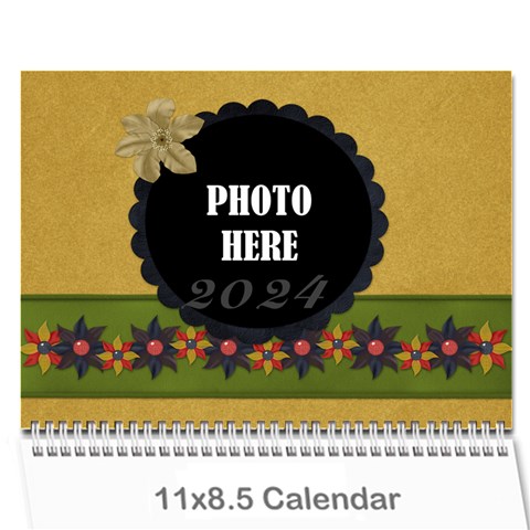2024 Calendar 1 By Lisa Minor Cover