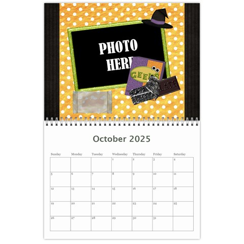 2025 Calendar 1 By Lisa Minor Oct 2025