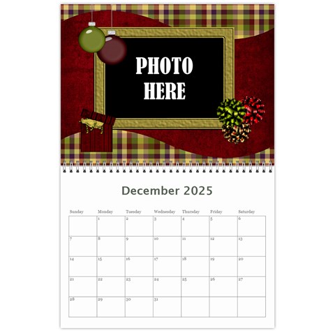 2025 Calendar 1 By Lisa Minor Dec 2025