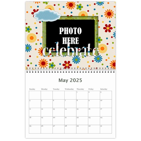 2025 Calendar 1 By Lisa Minor May 2025
