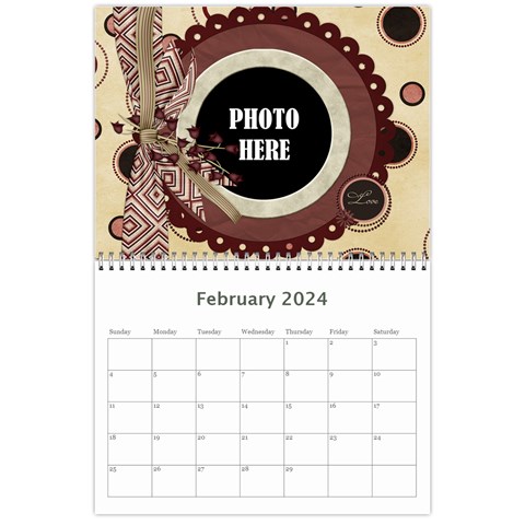 2024 Calendar Mix 2 By Lisa Minor Feb 2024