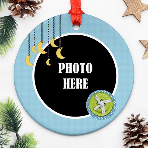 Nss Round Ornament 1 By Lisa Minor Front