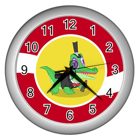 Gummy Clock Silver By Ky Front
