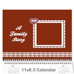 A Family Story Calendar 12m 2013 - Wall Calendar 11  x 8.5  (12-Months)
