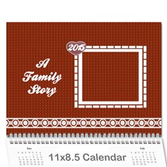 A Family Story Calendar 18m 2013 - Wall Calendar 11  x 8.5  (12-Months)