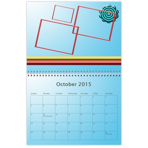 Happy New Year 2013 Calendar 12m By Daniela Oct 2015