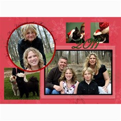 jandc christmas card - 5  x 7  Photo Cards