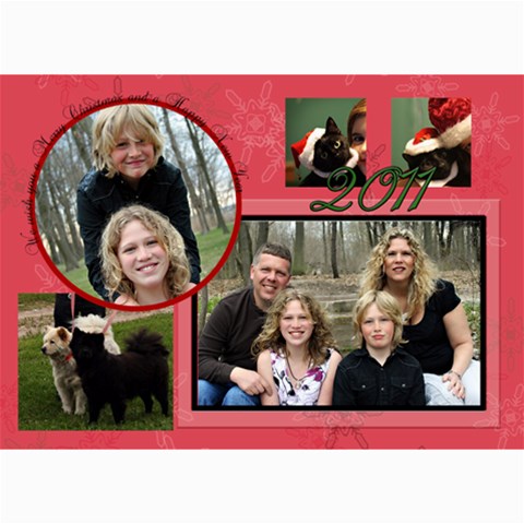 Jandc Christmas Card By Patricia W 7 x5  Photo Card - 5
