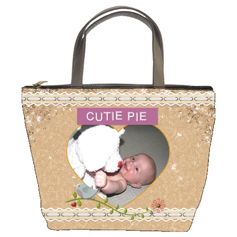 Cutie Pie Bucket Bag By Lil Front