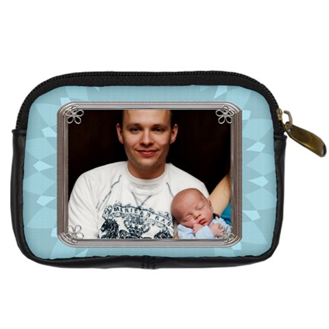 Daddy Loves Me Digital Leather Camera Case By Lil Back