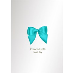 Merry Christmas 2025 5x7 Card (blue)