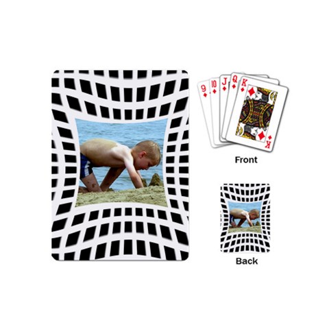 Sucked In Mini Playing Cards By Deborah Back