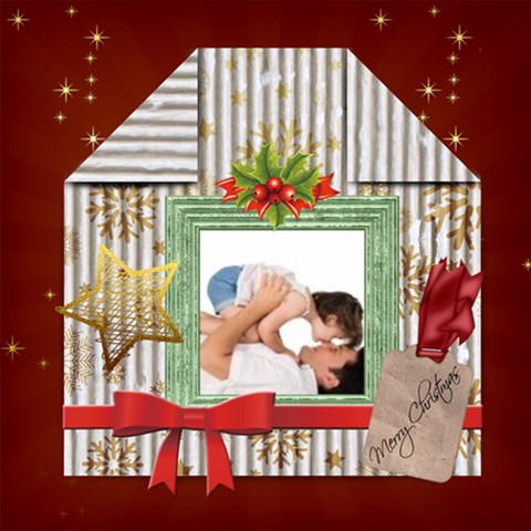 Merry Christmas By Joely 12 x12  Scrapbook Page - 1