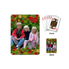 Christmas Mini Playing Cards - Playing Cards Single Design (Mini)