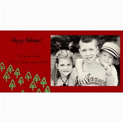 Christmas Card #2 - 4  x 8  Photo Cards